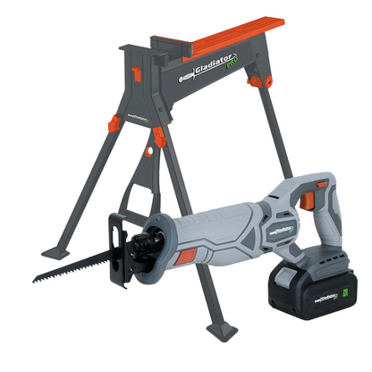 Combo Gladiator Pro - Sierra Sable Brushless 20V SS-1150/20C1 y Banco de Trabajo BT8300