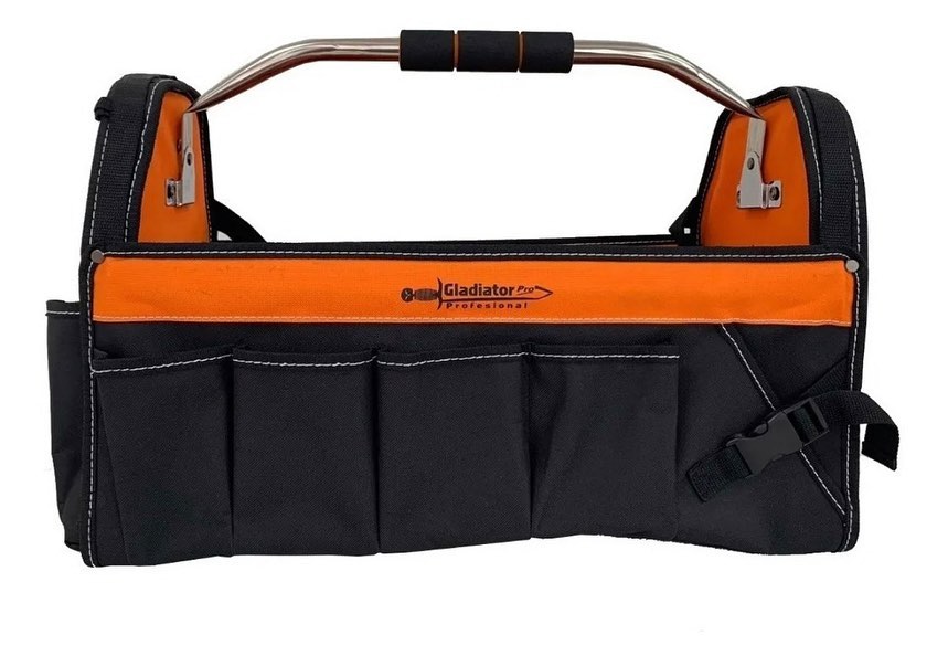 Combo Aspiradora de mano recargable BWAME18/1 y Bolso para herramientas abierto BTA-840